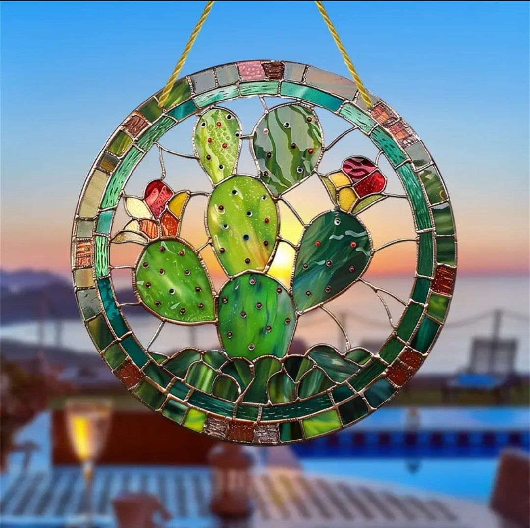 Cactus Suncatcher