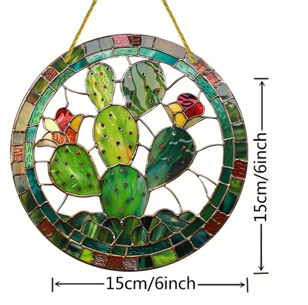 Cactus Suncatcher