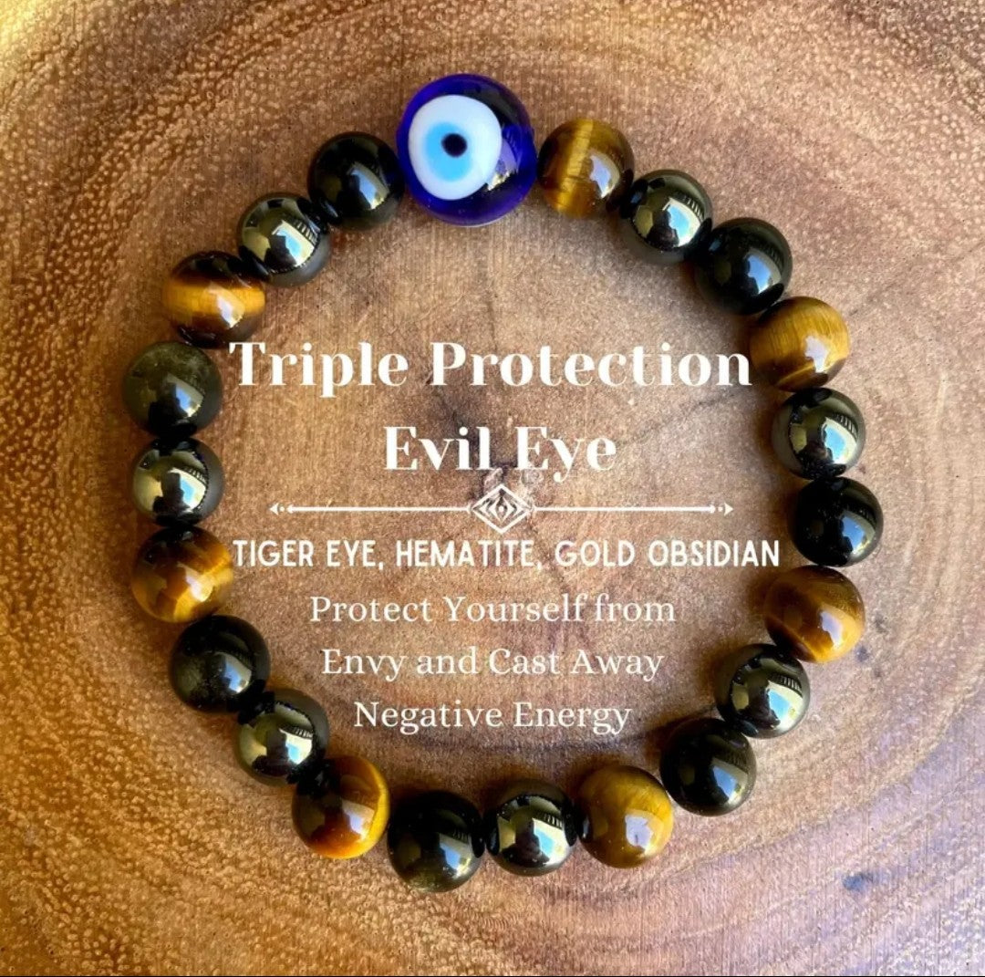 Triple protection bracelet